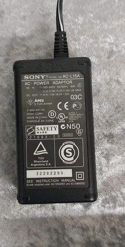 Original sony l15a - ac-l15a,