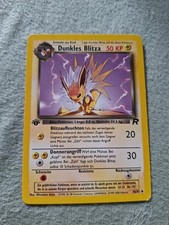 Pokemon Sammelkarte Dunkles Blitza Basis Serie - Team Rocket Erweiterung 38/82