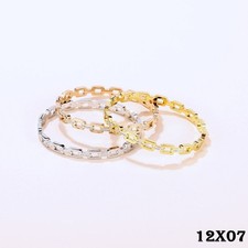 Armband Armreif Edelstahl Gold