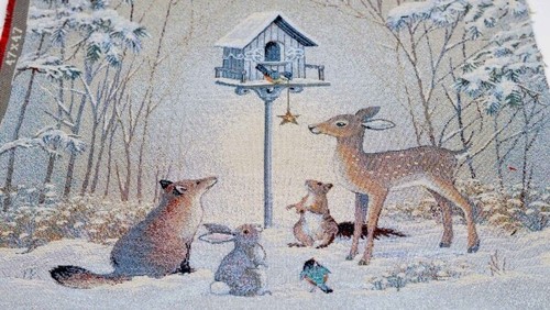 Winterwelt panel tierweihnacht - winterwelt,