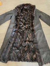 Wintermantel Damen Mit Pelzfutter, Gr.38