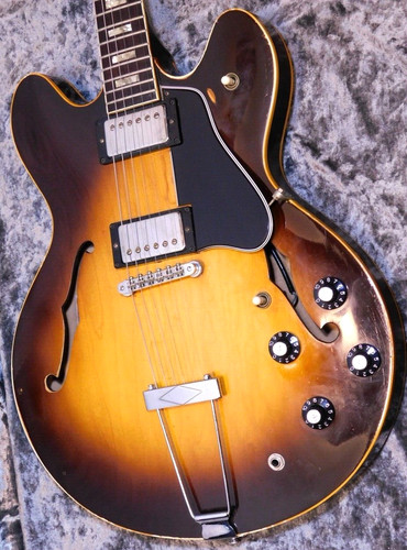 Gibson 335 sunburst - sunburst, 1981