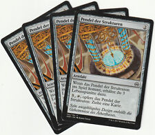 ✪ 4 MAGIC The Gathering PENDEL DER STRUKTUREN Artifact PLAYSET AER/DE NM/EX