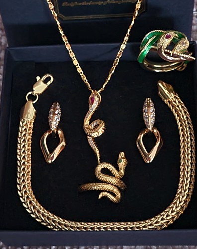Luxus schmuckset - 🐍✨,