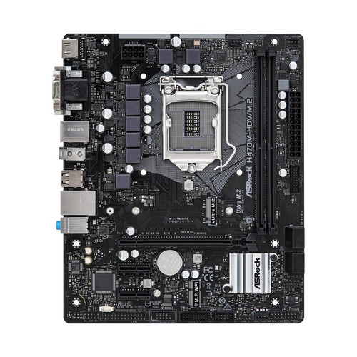 Asrock h470m hdv intel - asrock, h470m-hdv/m.2