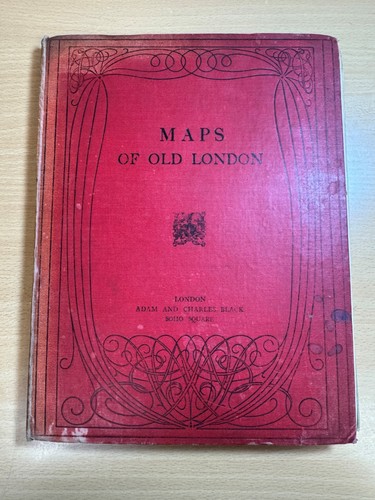 Maps old london 1908 - maps,