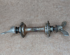 Fahrrad Nabe - Vorderrad 50er Jahre historisch mit Flügelmuttern