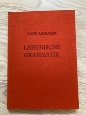 Bayer Lindauer Lateinische Grammatik gebundenes Buch 1982