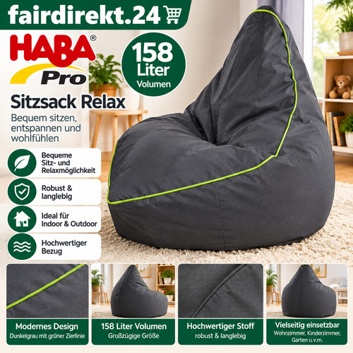 Haba pro sitzsack relax 158l - haba,