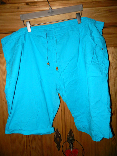 Hellblaue hose - , 3/4-hose