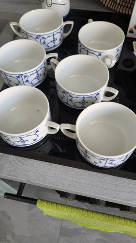 Suppentassen teilig - suppentassen, 6