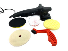 Exzenter Poliermaschine Exzenterpolierer SPTA 15mm-1100W Polierer 6 Stufen 125mm