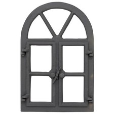 Stallfenster grau Fenster