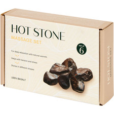 Hot Stone Massagesteine 6er