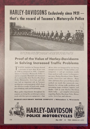 1947 harley davidson original - davidson,