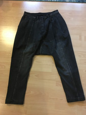 Rundholz Black Label, Jeans-Hose, schwarz, Used-Look, Größe M, neuwertig