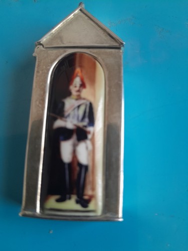 Silber handbemalt emaille - &,