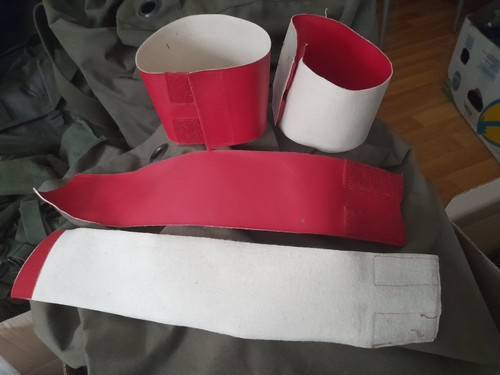 Armbinde rot weiß - armbinde, armee