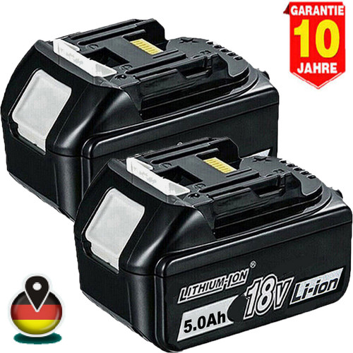 18v 0ah für makita - 2x,