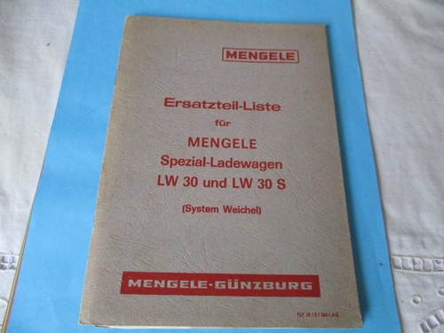 Mengele spezial ladewagen - spezial-ladewagen, lw