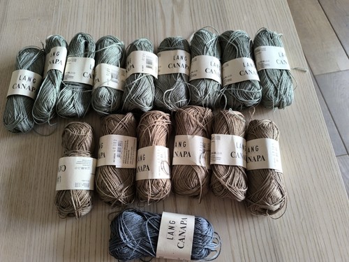 Lang yarns canapa wolle - yarns,