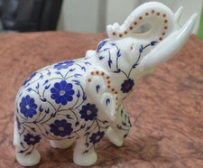 Marmor Elefant Halbedel-
