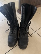 Gebrauchte Rangers, Springerstiefel In Schwarz Größe 43
