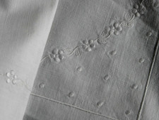 1 Überschlaglaken  Baumwolle