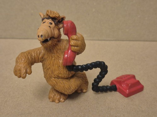 Alf mit telefon figur - telefon,