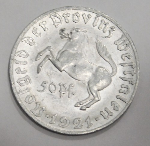 Alte münze notgeld westfalen - alte,