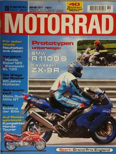 Motorrad 97 1997 - motorrad,