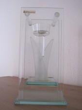 Formano Tulpe Teelichthalter Glas Windlichtlicht Deko Osterdeko Kerzenhalter 