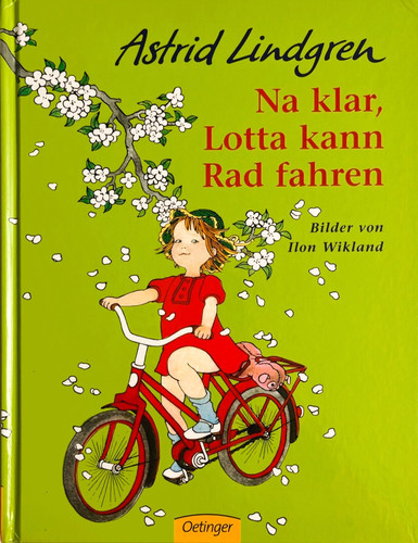 Klar lotta kann radfahren - na,