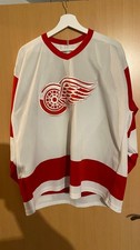 NHL Eishokey Trikot Detroit Red Wings Gr. XL Gameworn Atlantic Division