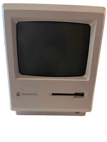 Vintage apple macintosh plus - vintage,
