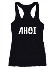 Damen Tanktop Ahoi mit Anker