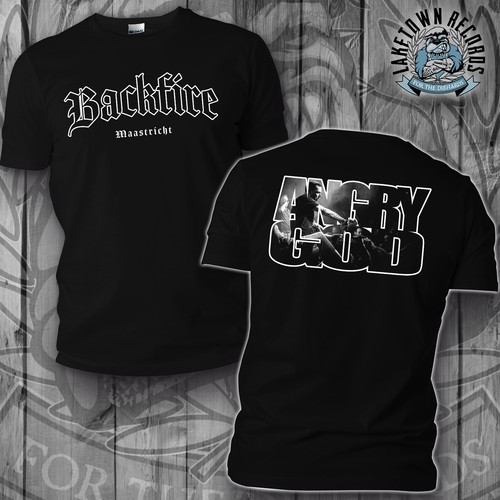 Backfire angry god - angry, t-shirt