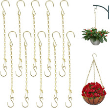 10 Stück Metall Blumenampel