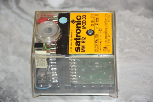 Satronic honeywell mmi 812 - satronic/honeywell, mod