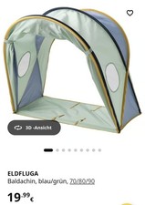 2 x Betthimmel Ikea ELDFLUGA
