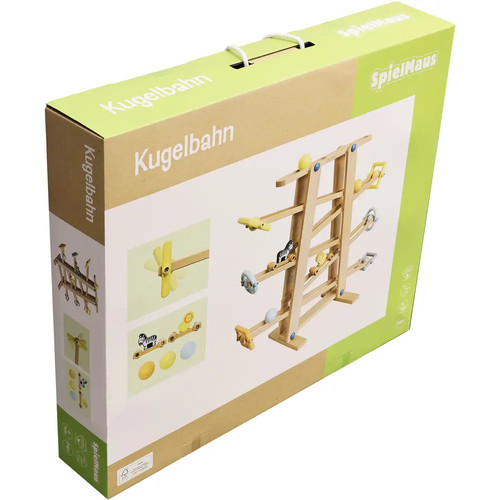 Spielmaus holz kugelbahn mit - kugelbahn,
