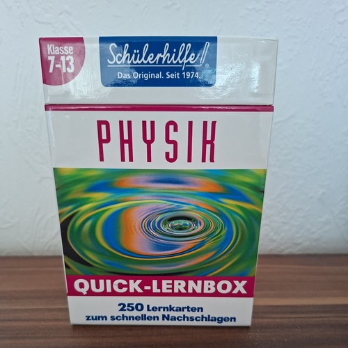 Schülerhilfe physik quick - schülerhilfe,