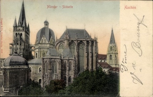 Aachen münster südseite - münster,