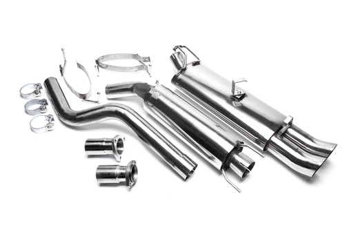Auspuffanlage 2x76mm dtm - 2x76mm, opel