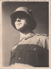Foto, Soldat im Portrait mit