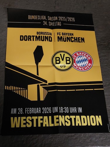 Spielplakat poster bvb - spielplakat,