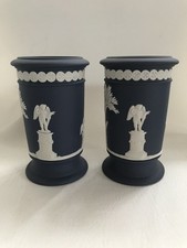 2 Wedgwood Portland blaue