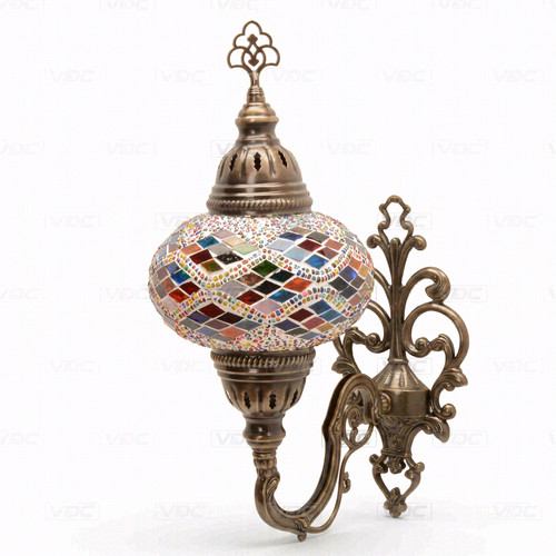 Mehrfarbige türkische mosaik - mehrfarbige,