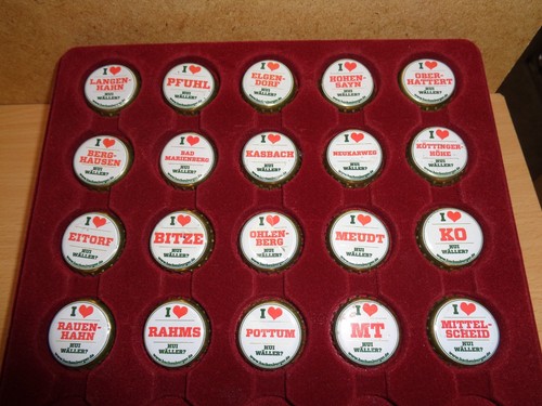 Verschiedene kronkorken - ,