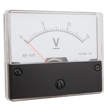 Einbau Messinstrument 0 - 15 V